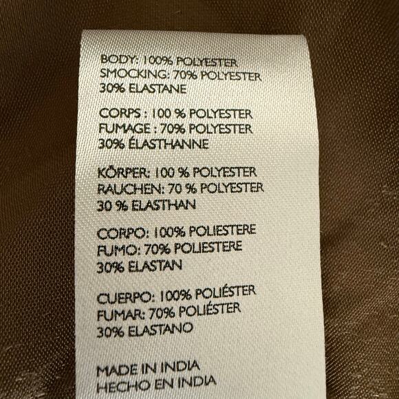 Free People mini dress velvet smocked pleated boho cocktail party Small - Picture 10 of 10